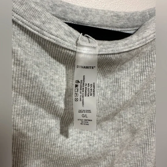 Dynamite Tank Bodysuit - Picture 3 of 3